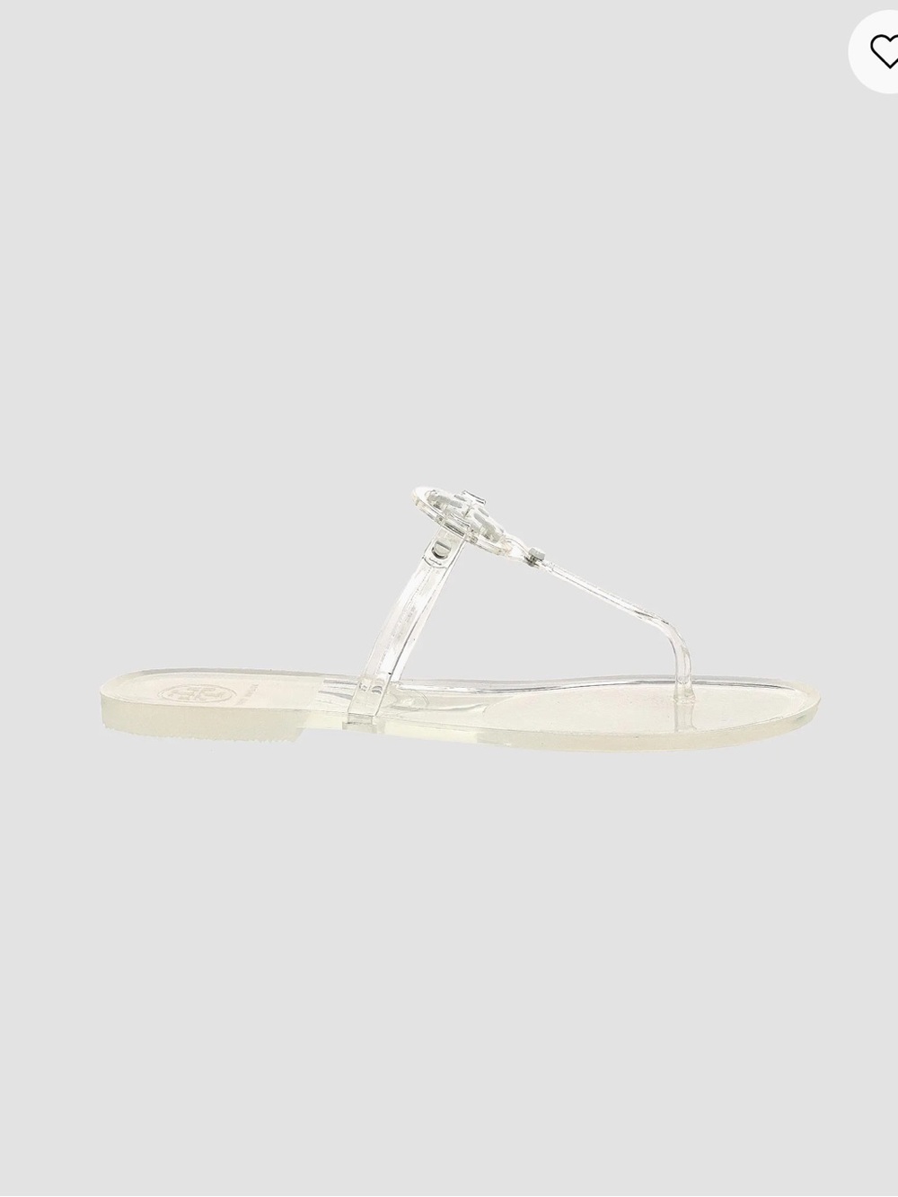 Tory Burch Mini Miller Jelly Thong Sandals Size 12